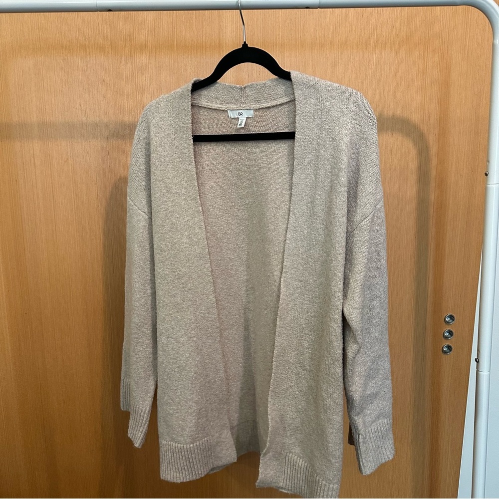 bp Cream Knit Cardigan Oversized Sweater Cardigan | Size XS